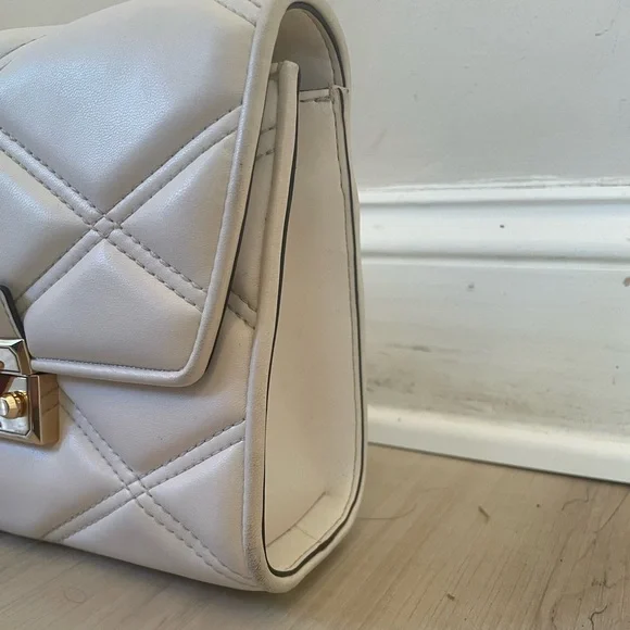 Michael Kors Serena Small Quilted Crossbody Bag - Picture 3 of 11